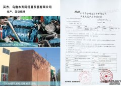烏魯木齊阿塔曼貿易有限公司在華全動力采購200kw燃氣發電機組